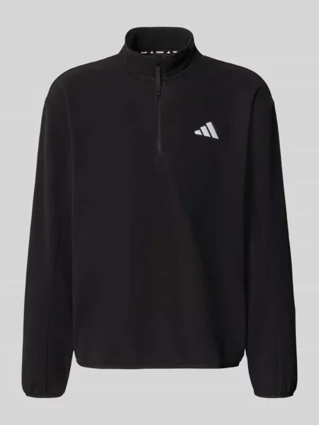 Bluzka z długim rękawem sport o kroju regular fit z detal z logo Adidas Training czarna
