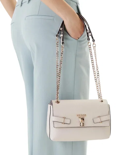 Geantă de mână Guess alb