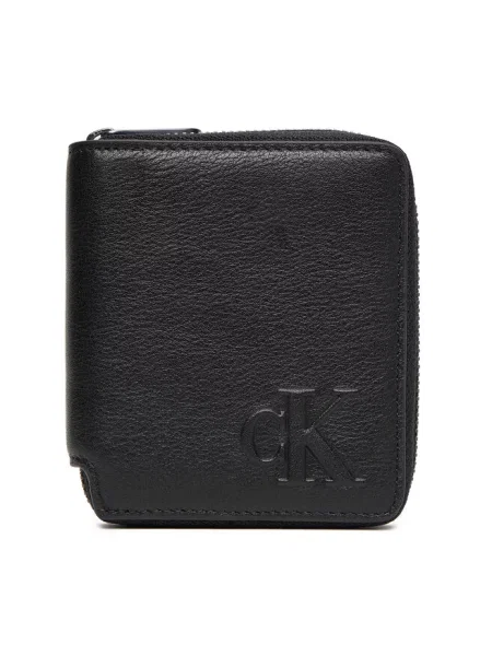 Calvin Klein portfel skórzany czarny