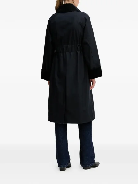 Trenci Barbour de catifea cord albastru