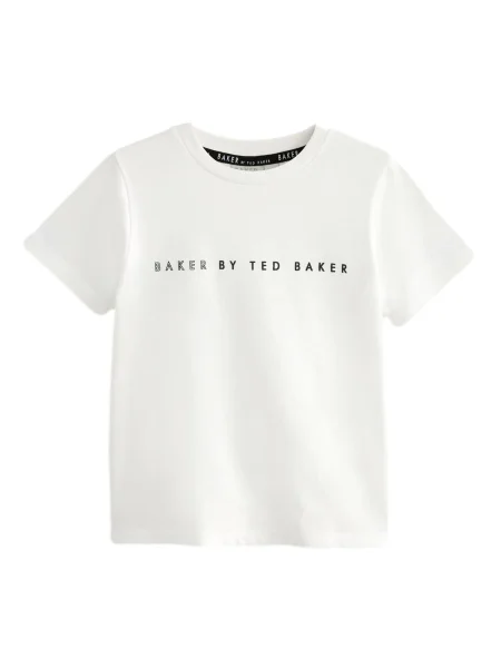 Baker by Ted Baker Tricou negru alb