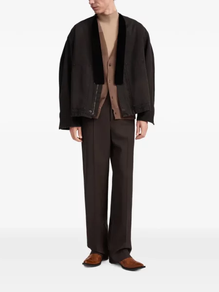 Gulerat geacă Maison Margiela maro