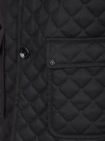 Matlasat geacă Tagliatore negru
