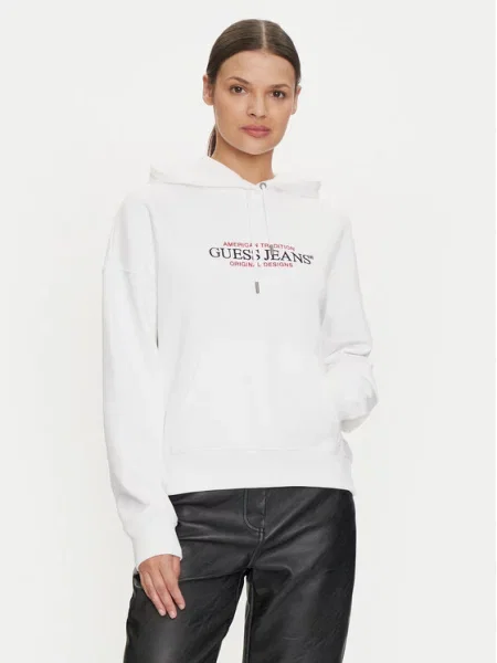 Свитшот Guess Jeans белый