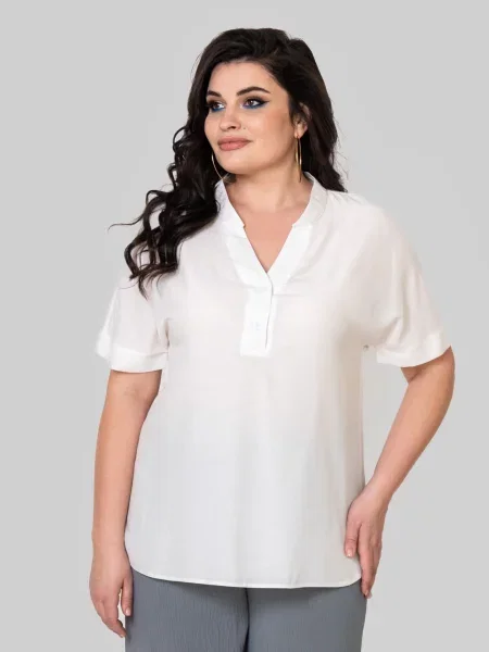 Блуза All Posa білий