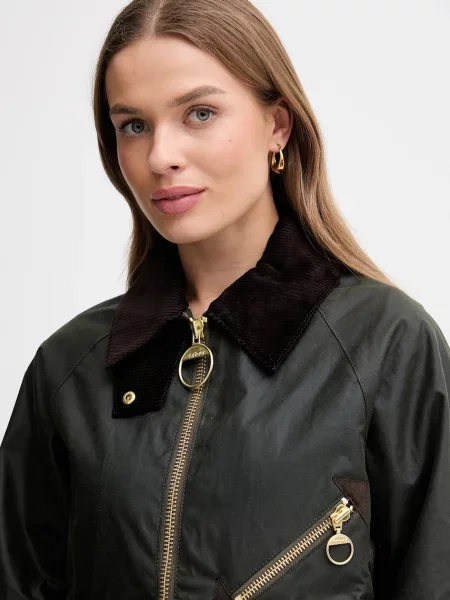 Barbour rövid dzseki női ARLENE zöld