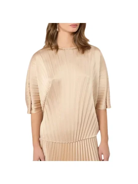 Bluzka Weekend Max Mara beżowa