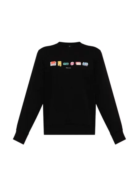 Bluza Ps By Paul Smith z nadrukiem czarna