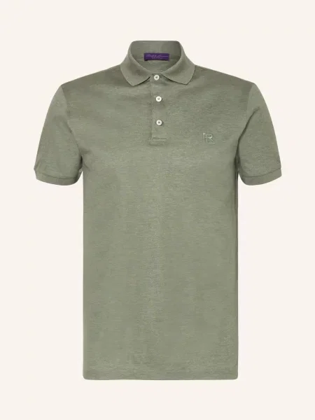 Ralph Lauren Purple Label Koszulka Polo Z Piki gruen fioletowe