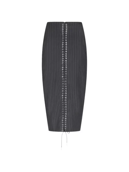 Prążkowany spódnica Ludovic De Saint Sernin szara