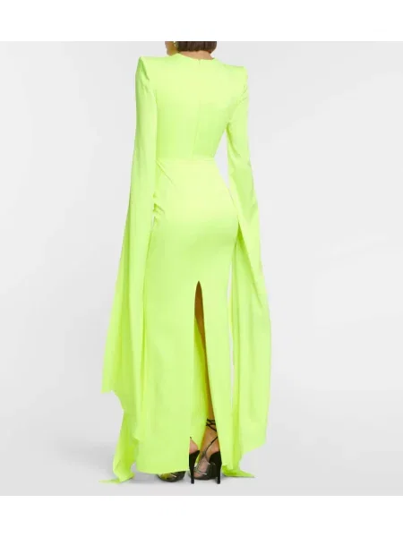 Rochie Alex Perry din satin galben