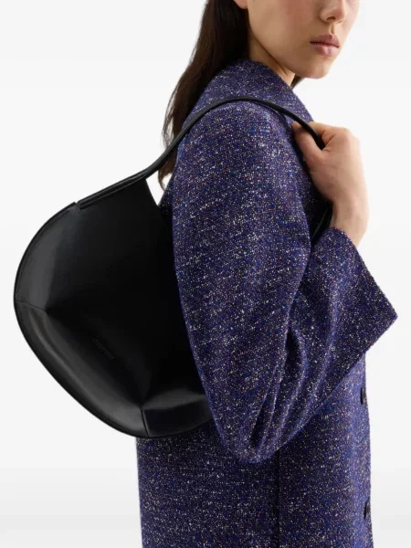 Geantă Jil Sander din piele negru