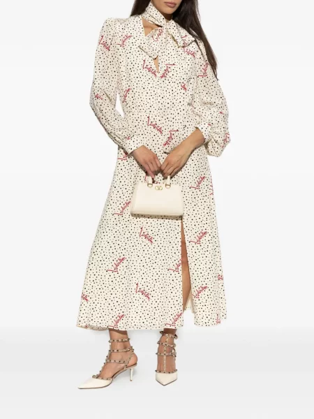 Rochie Valentino Garavani cu buline cu imagine