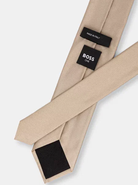 Шелковый галстук Boss на завязках
