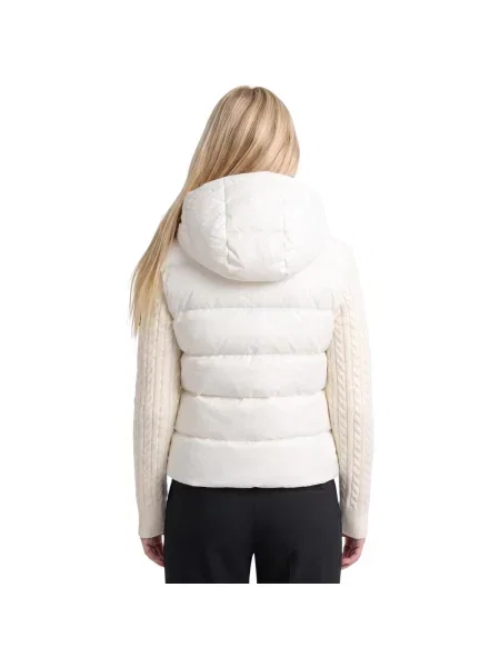 Pletené sako Superdry biela