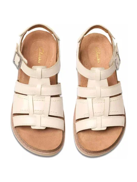Pantofi Clarks alb