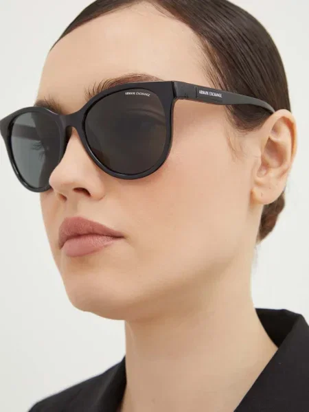 Armani Exchange ochelari de soare femei negru