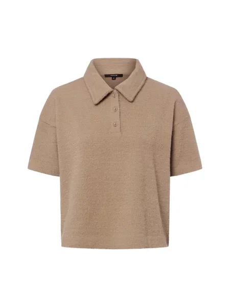 Opus koszulka polo Geludi Kobiety brązowy|szary jednolity 36 szara