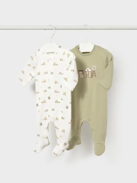 Mayoral Newborn kombinezon za bebe zelena