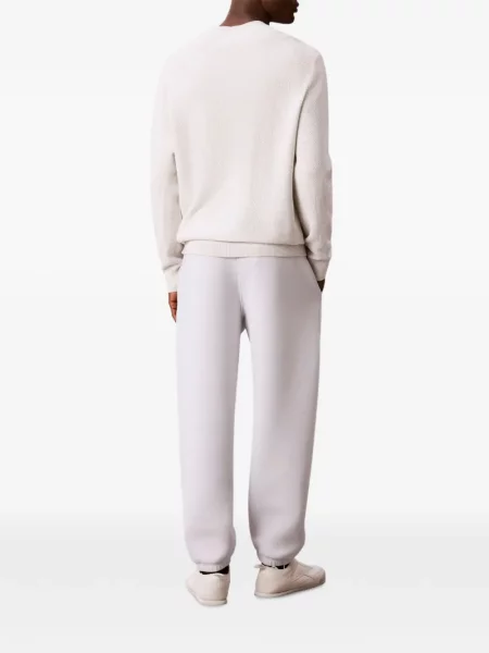 Hímzett futó nadrág Calvin Klein szürke