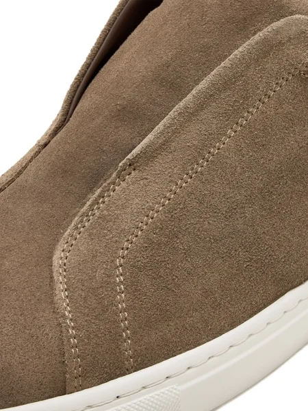 Sneakerși Forsa din piele de căprioară