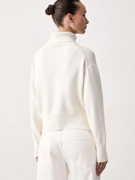 Calvin Klein Jeans Golf Kremowy beżowy