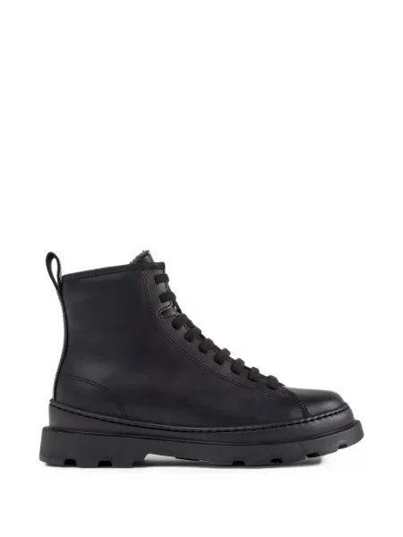 Botine Camper cu șireturi din dantelă negru