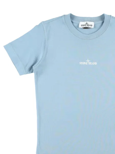 Koszulka dziecięca Stone Island niebieska