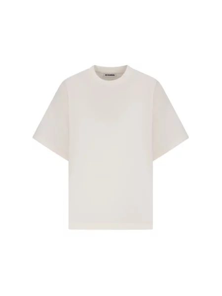 Koszulka Jil Sander beżowa