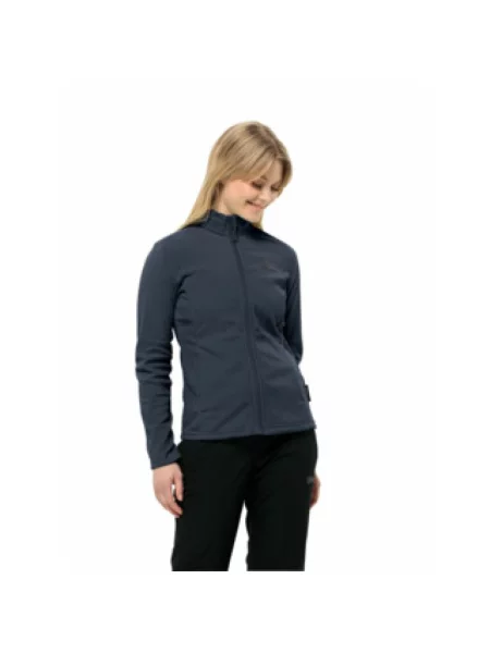 Bluza polarowa Jack Wolfskin Taunus Fz niebieska