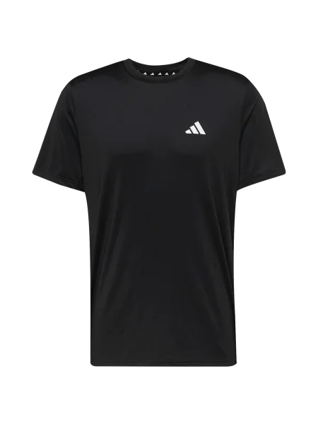 Tricou Adidas Performance stretch negru