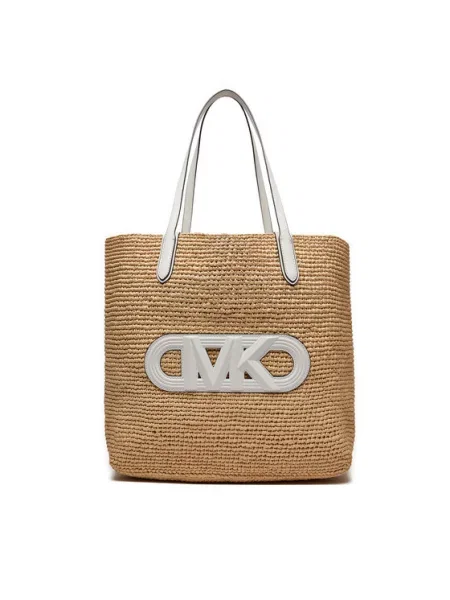 Shopper kabelka Michael Michael Kors béžová