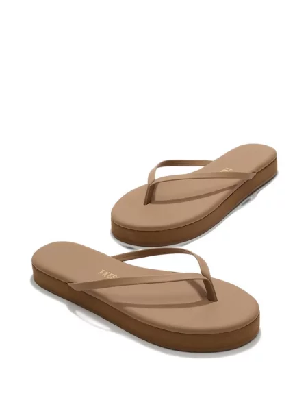 Sandale Tkees din piele fără toc