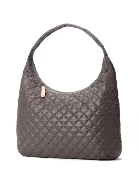 Matlasat geantă shopper Mz Wallace gri