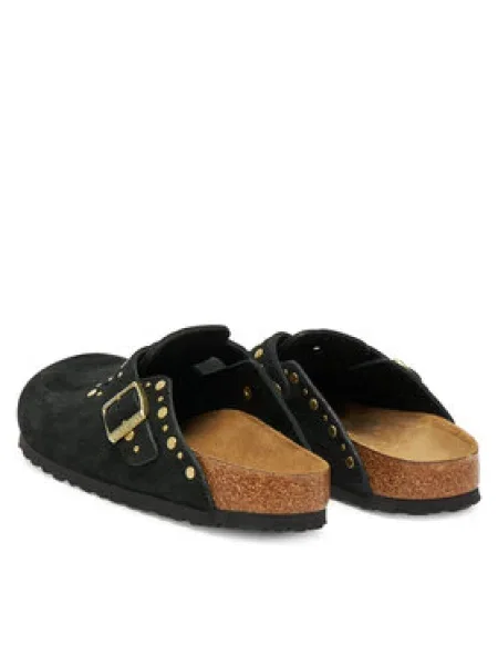 Birkenstock Papucs Boston Rivet fekete
