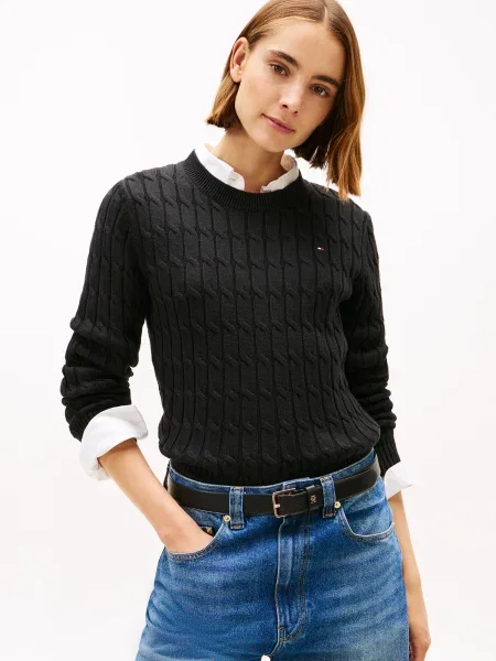 Tommy Hilfiger sveter čierna