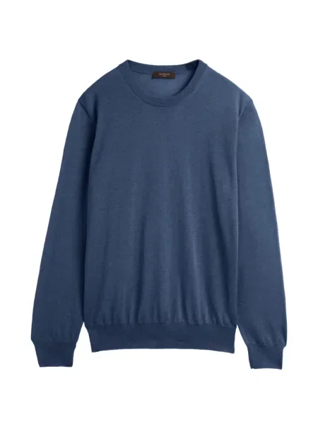 Pulover Slowear cu decolteu rotund albastru