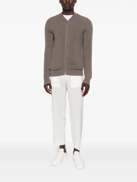 Cardigan Brunello Cucinelli maro