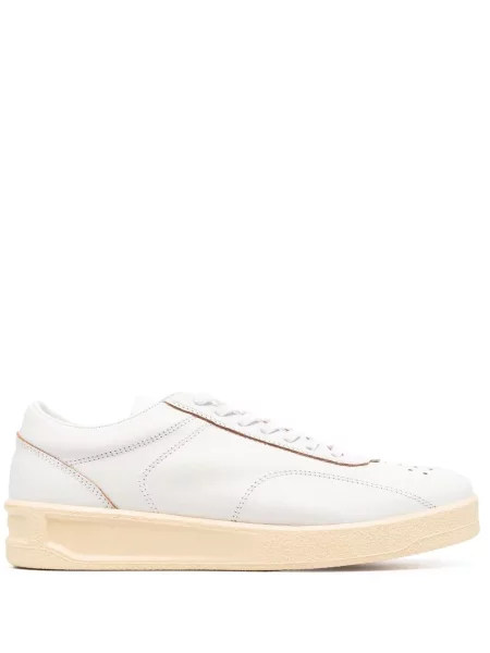 Sneakerși Jil Sander alb