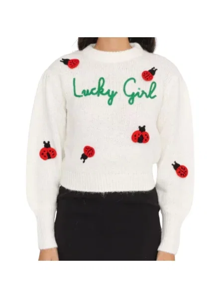 Sweter Saint Barth biały
