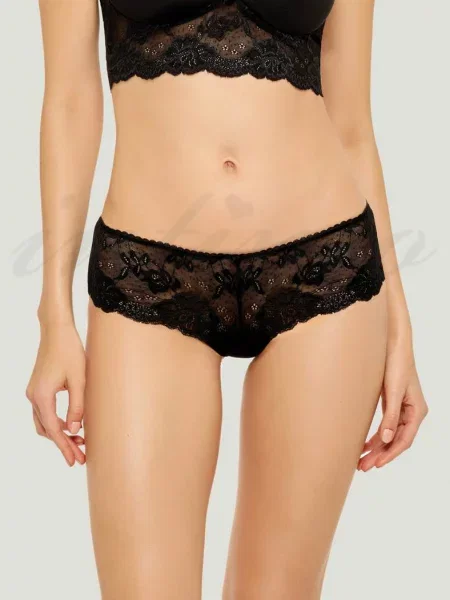 Трусики стринг чорні