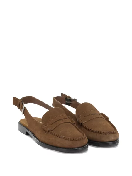Sandale Sebago slingback maro