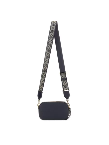 Torebka crossbody Tory Burch skórzana elegancka niebieska