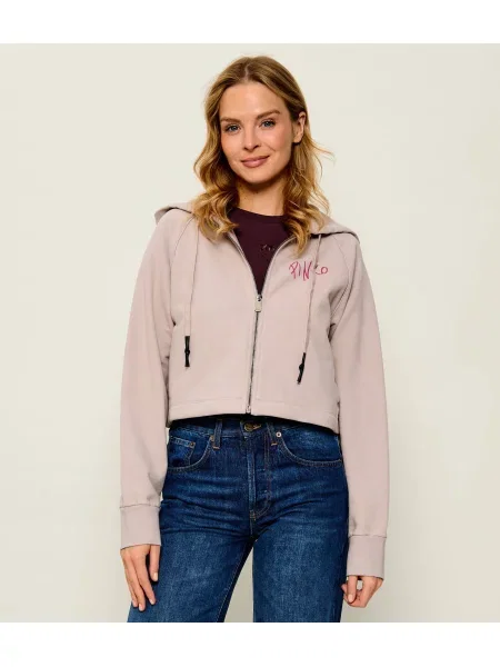 Pinko Hanorac Punk Cat | Cropped Fit roz