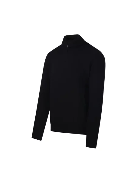 Sweter Altea wełniany czarny