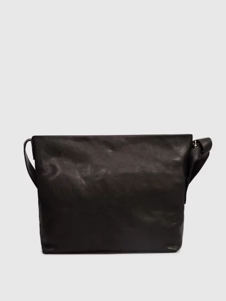 Шкіряна сумка Runa Ann Demeulemeester чорна