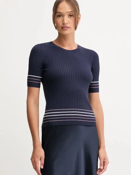 Pulover United Colors of Benetton mornarsko modra