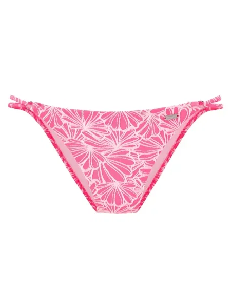 VENICE BEACH Bikini hlačke svetlo roza bela