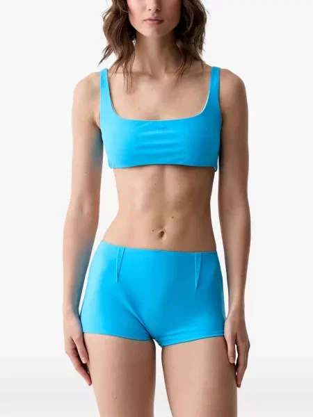 Bikini Mm6 Maison Margiela cu imagine albastru