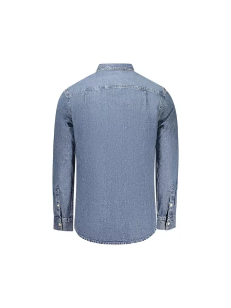Calvin Klein Jeans cămașă de blugi albastru